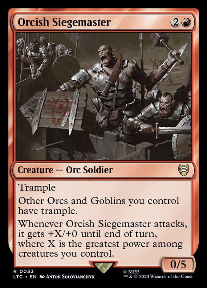 Orcish Siegemaster (LTC) (33)