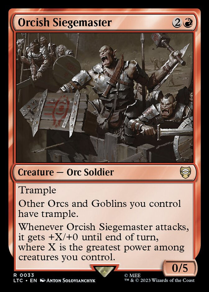 Orcish Siegemaster (LTC) (33)