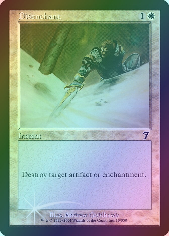 Disenchant (7ED) (13★) / Foil