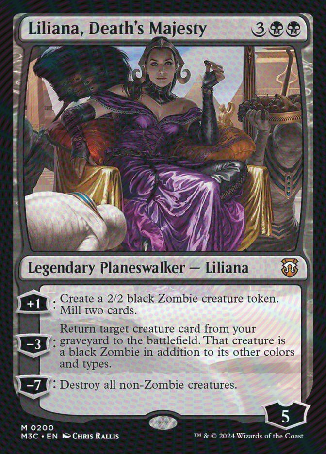 Liliana, Death's Majesty (M3C) (200) / Ripple Foil