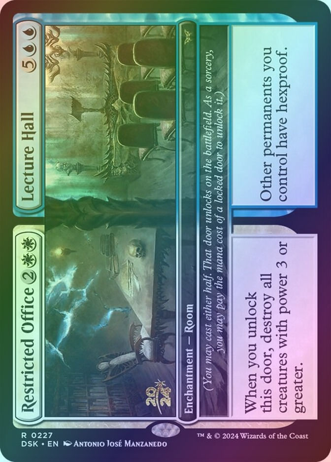 Restricted Office // Lecture Hall (PDSK) (227s) / Foil