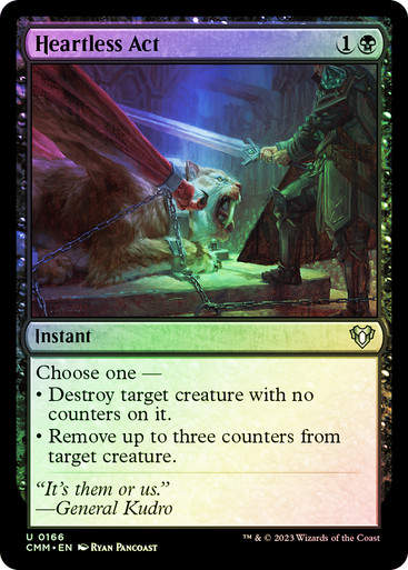 Heartless Act (cmm) / Foil