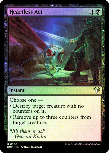 Heartless Act (cmm) / Foil