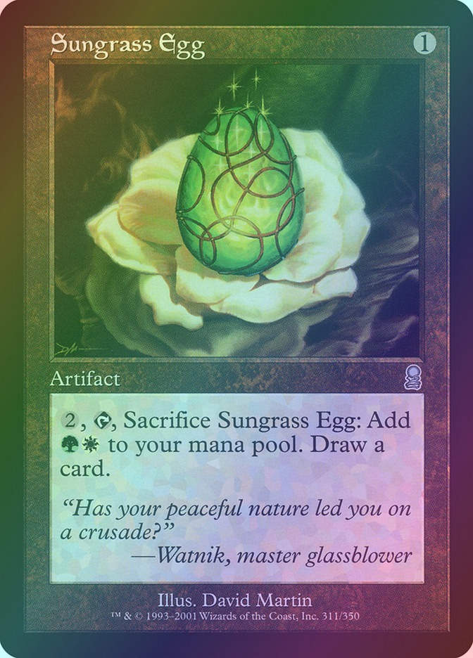 Sungrass Egg (ODY) (311) / Foil