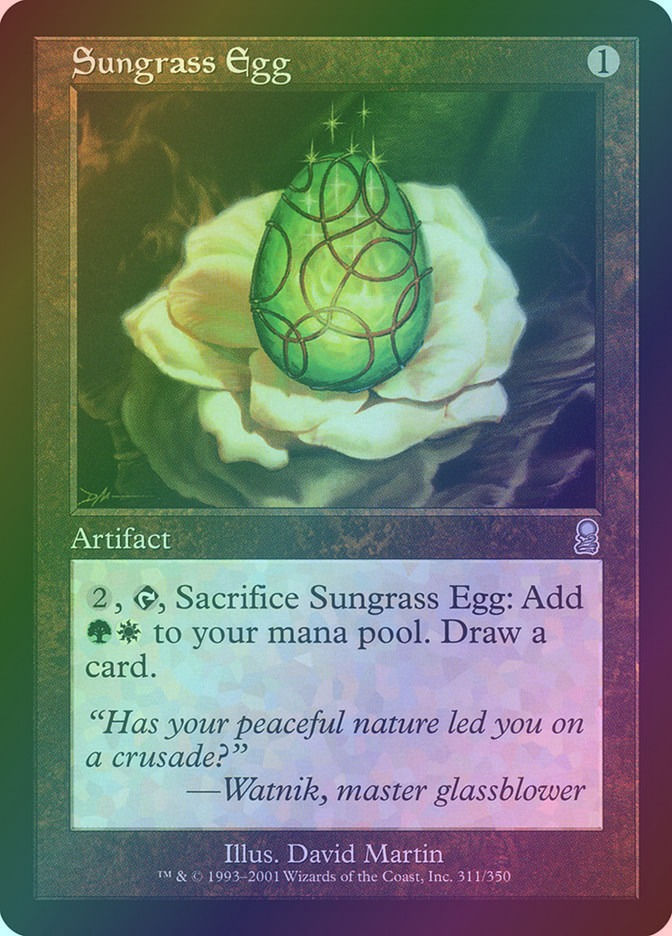 Sungrass Egg (ODY) (311) / Foil
