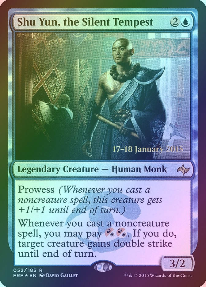 Shu Yun, the Silent Tempest (PFRF) (52s) / Foil