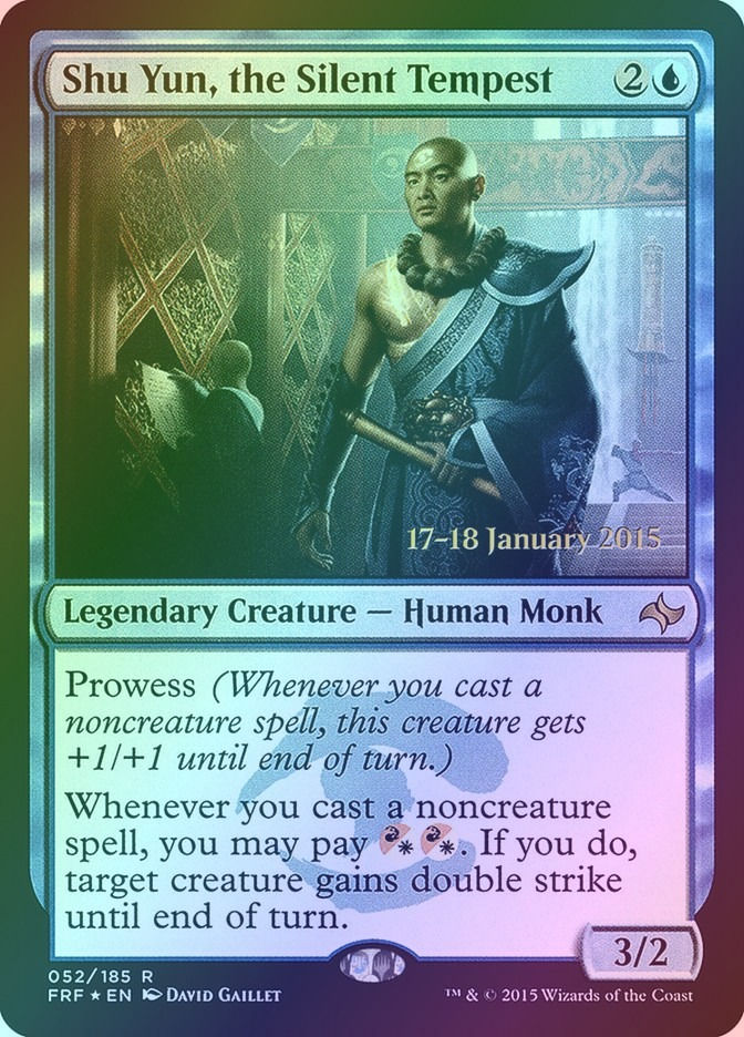 Shu Yun, the Silent Tempest (PFRF) (52s) / Foil