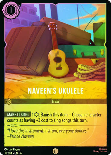Naveen's Ukulele (LOR_AZU) / Foil