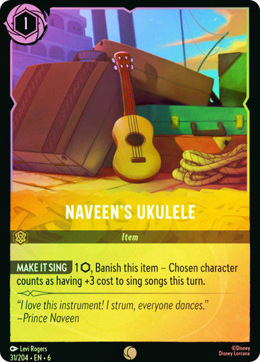 Naveen's Ukulele (LOR_AZU) / Foil