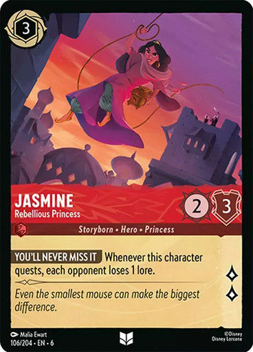 Jasmine - Rebellious Princess (LOR_AZU)