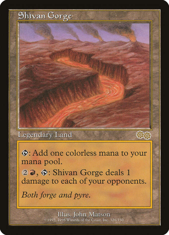 Shivan Gorge (USG) (326)