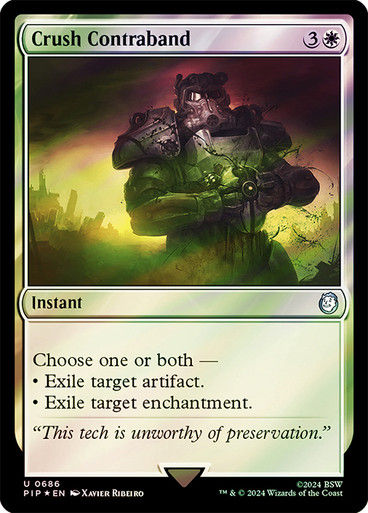 Crush Contraband (pip) (686) / Surge Foil