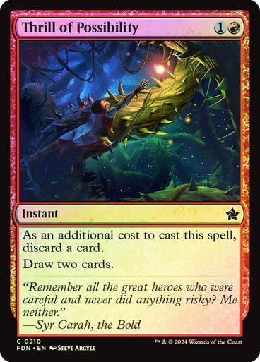 Thrill of Possibility (FDN) (210) / Foil