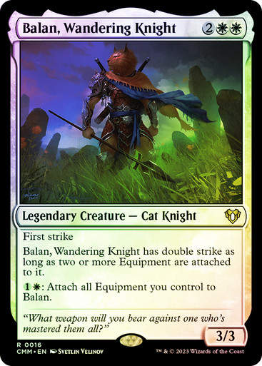 Balan, Wandering Knight (cmm) / Foil