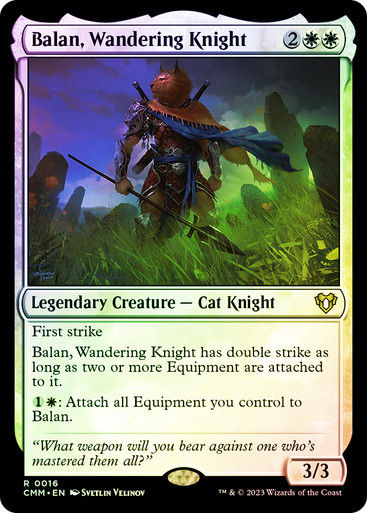Balan, Wandering Knight (cmm) / Foil