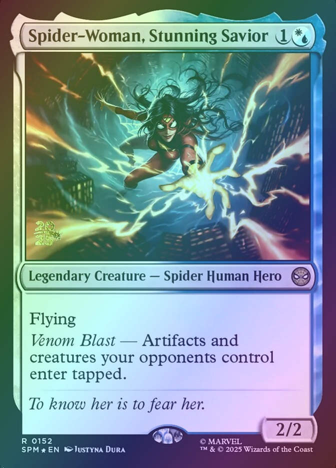 Spider-Woman, Stunning Savior (PSPM) (152s) / Foil