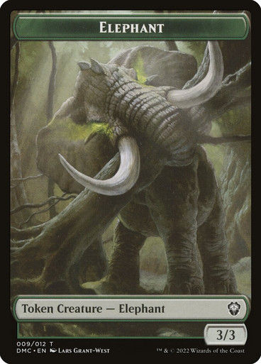 Elephant Token // Treasure Token (tdmc)