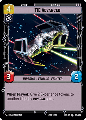 TIE Advanced (SOR_#231/252)