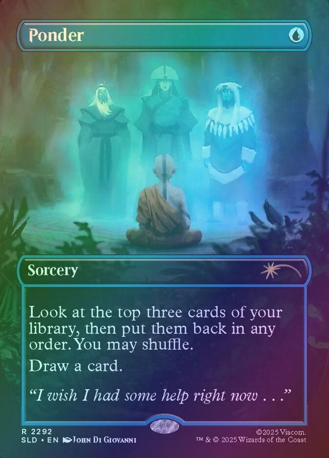 Ponder (SLD) (2292) / Borderless / Foil