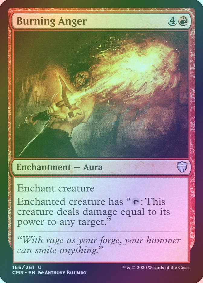 Burning Anger (CMR) (166) / Foil