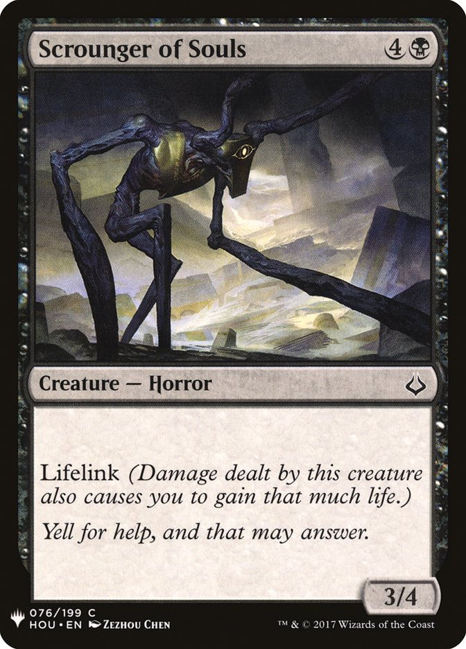 Scrounger of Souls (MYS)