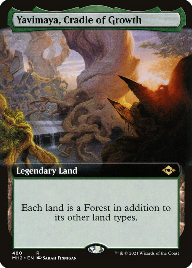 Yavimaya, Cradle of Growth (MH2) (480) / Extended Art