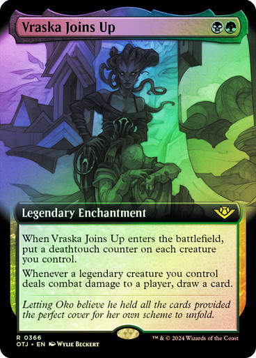 Vraska Joins Up (otj) (366) / Foil Extended