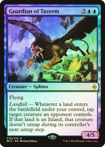 Guardian of Tazeem (BFZ) (78) / Foil