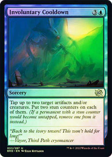 Involuntary Cooldown (BRO) / Foil