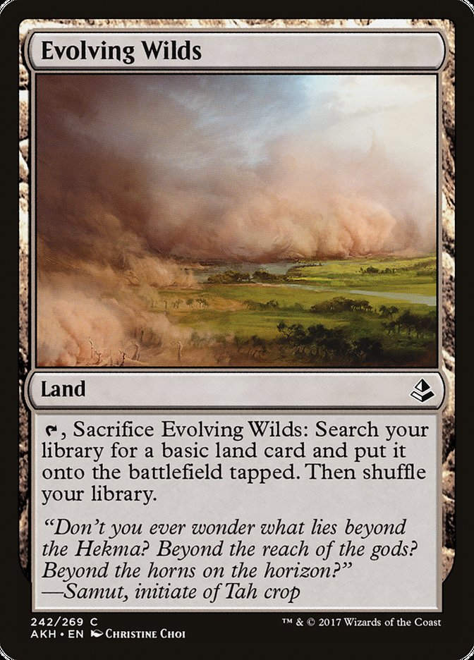 Evolving Wilds (AKH) (242)