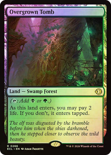 Overgrown Tomb (ECL) (266) / Foil