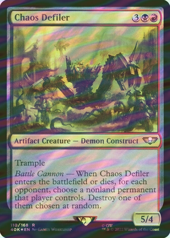 Chaos Defiler (40K) (110★) / Surge Foil