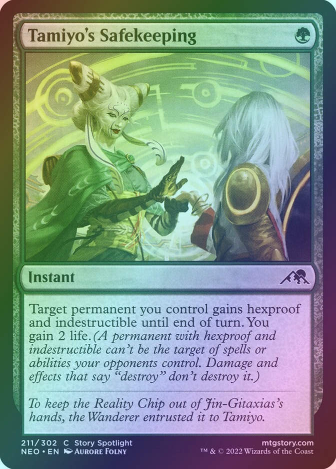 Tamiyo's Safekeeping (NEO) (211) / Foil