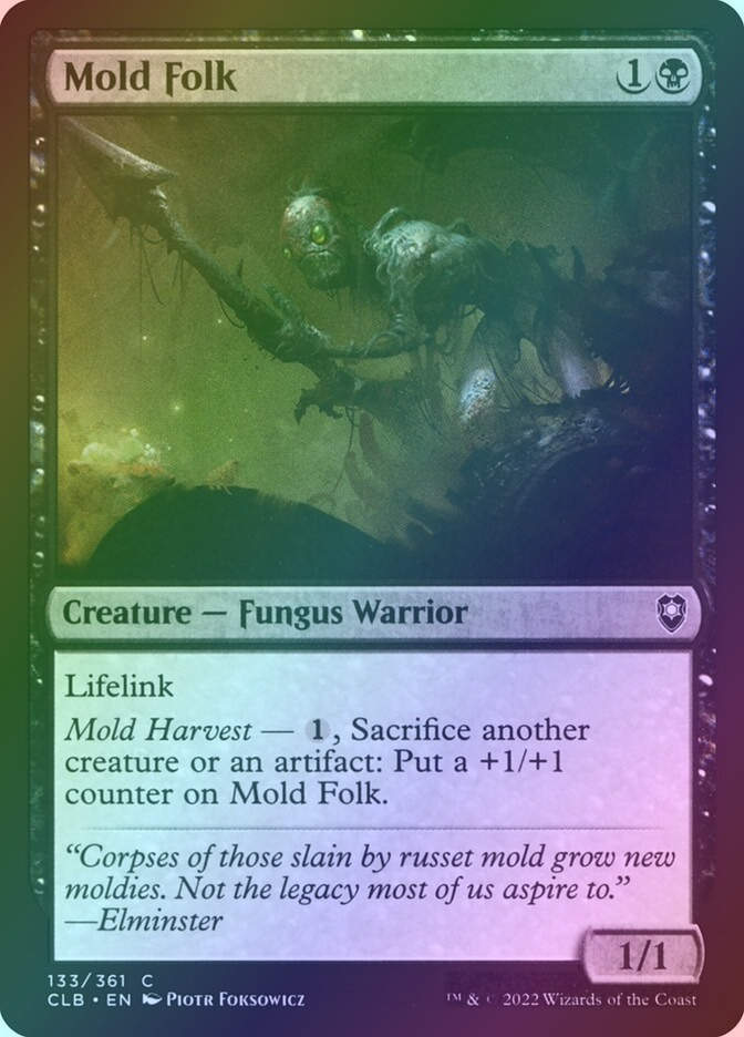 Mold Folk (CLB) (133) / Foil
