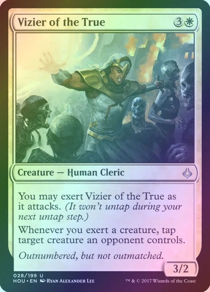 Vizier of the True (HOU) (28) / Foil