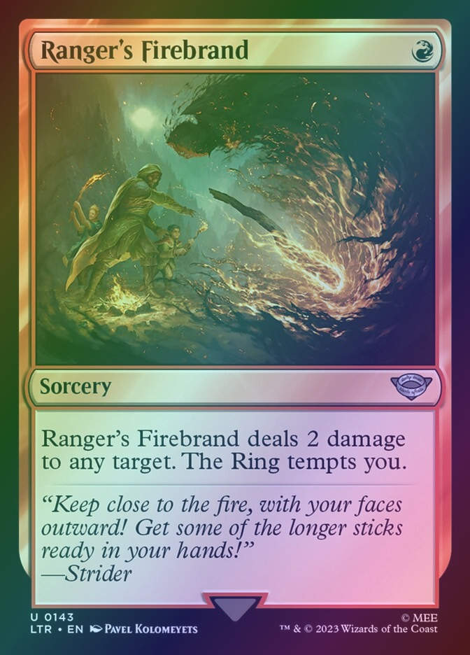 Ranger's Firebrand (LTR) (143) / Foil