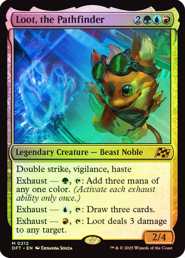 Loot, the Pathfinder (DFT) (212) / Foil