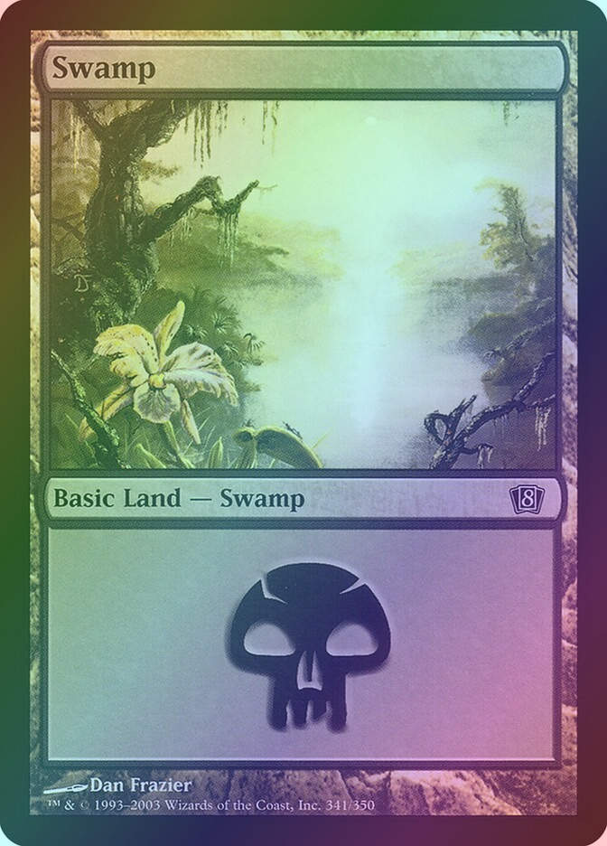 Swamp (8ED) (341★) / Foil