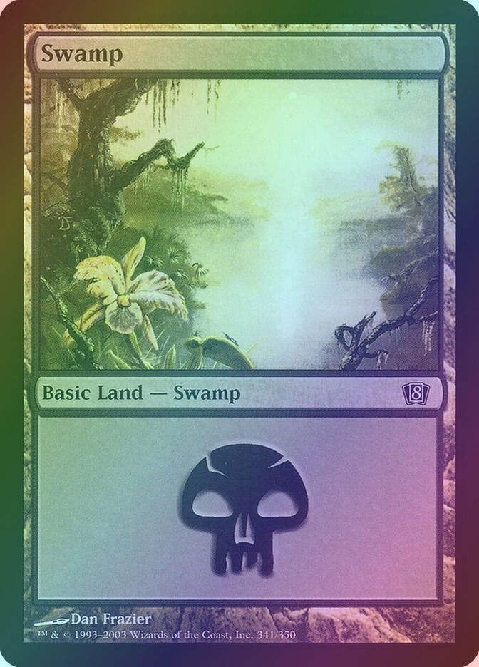 Swamp (8ED) (341★) / Foil