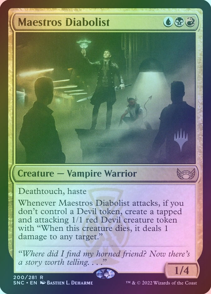 Maestros Diabolist (PSNC) (200p) / Foil