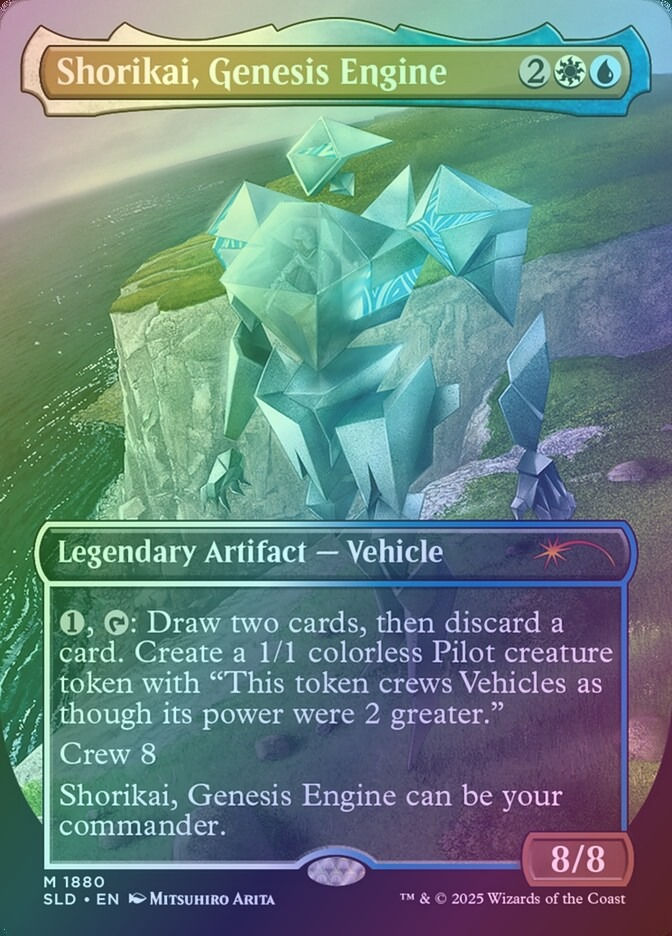 Shorikai, Genesis Engine (SLD) (1880) / Borderless / Foil
