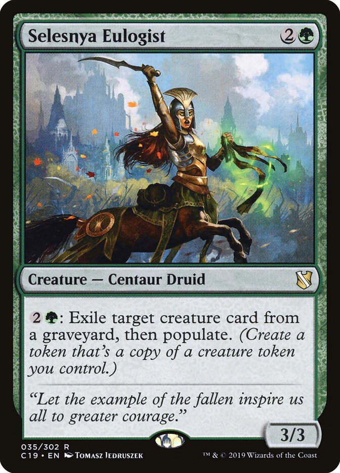 Selesnya Eulogist (C19) (35)