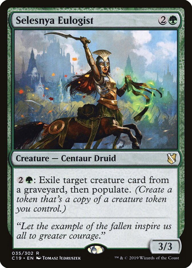 Selesnya Eulogist (C19) (35)