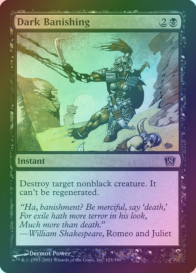 Dark Banishing (8ED) (123★) / Foil
