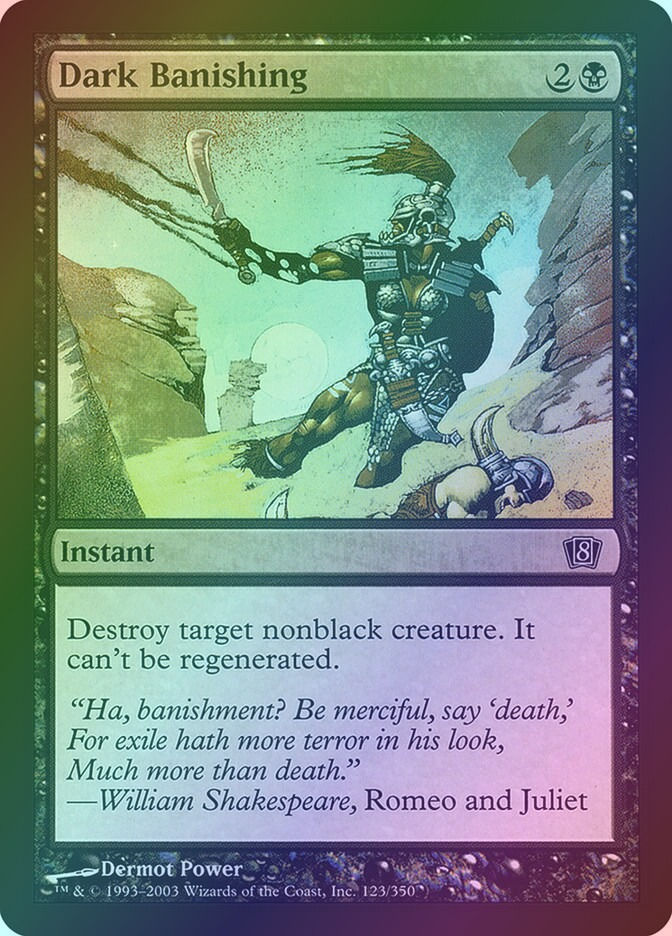 Dark Banishing (8ED) (123★) / Foil