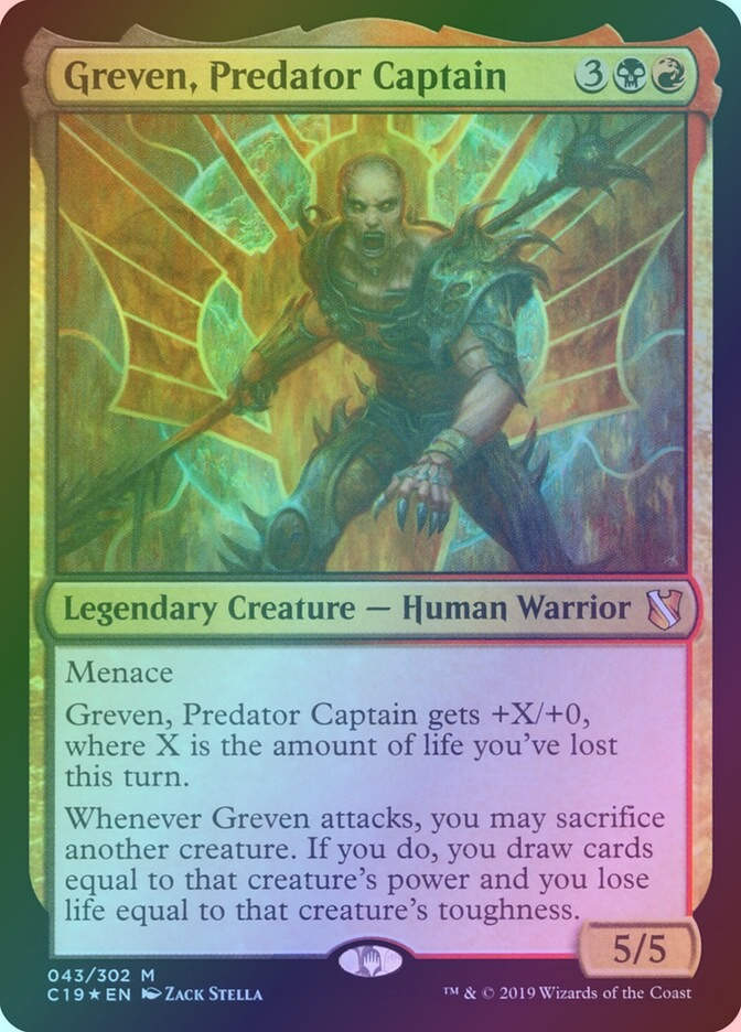 Greven, Predator Captain (C19) (43) / Foil