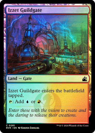 Izzet Guildgate (rvr) (281) / Foil