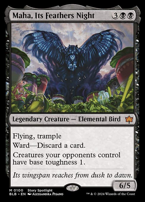 Maha, Its Feathers Night (blb) (100)