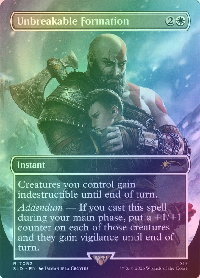 Unbreakable Formation (SLD) (7052) / Borderless / Foil
