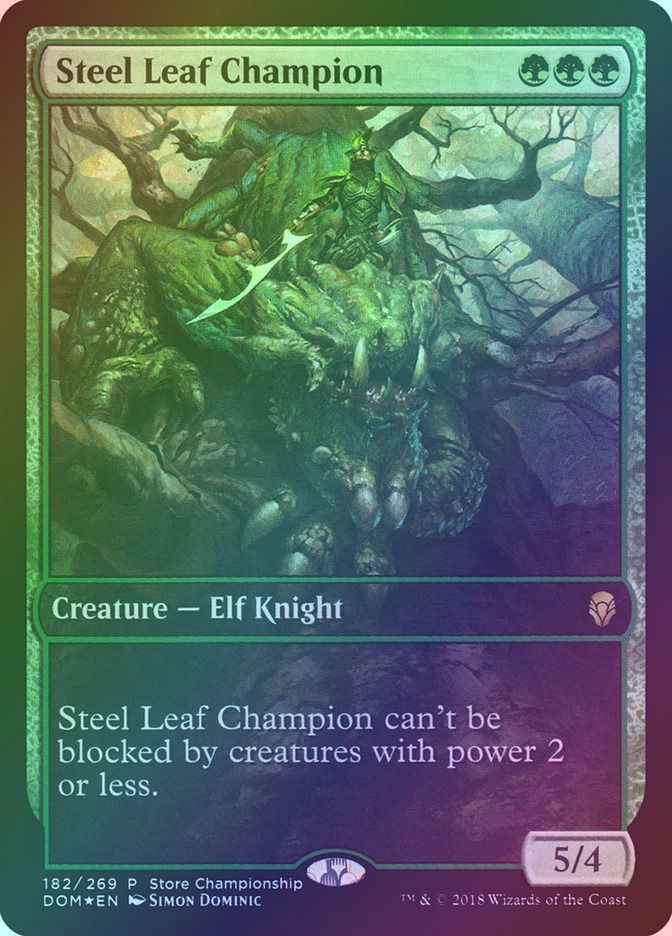 Steel Leaf Champion (PDOM) (182) / Foil